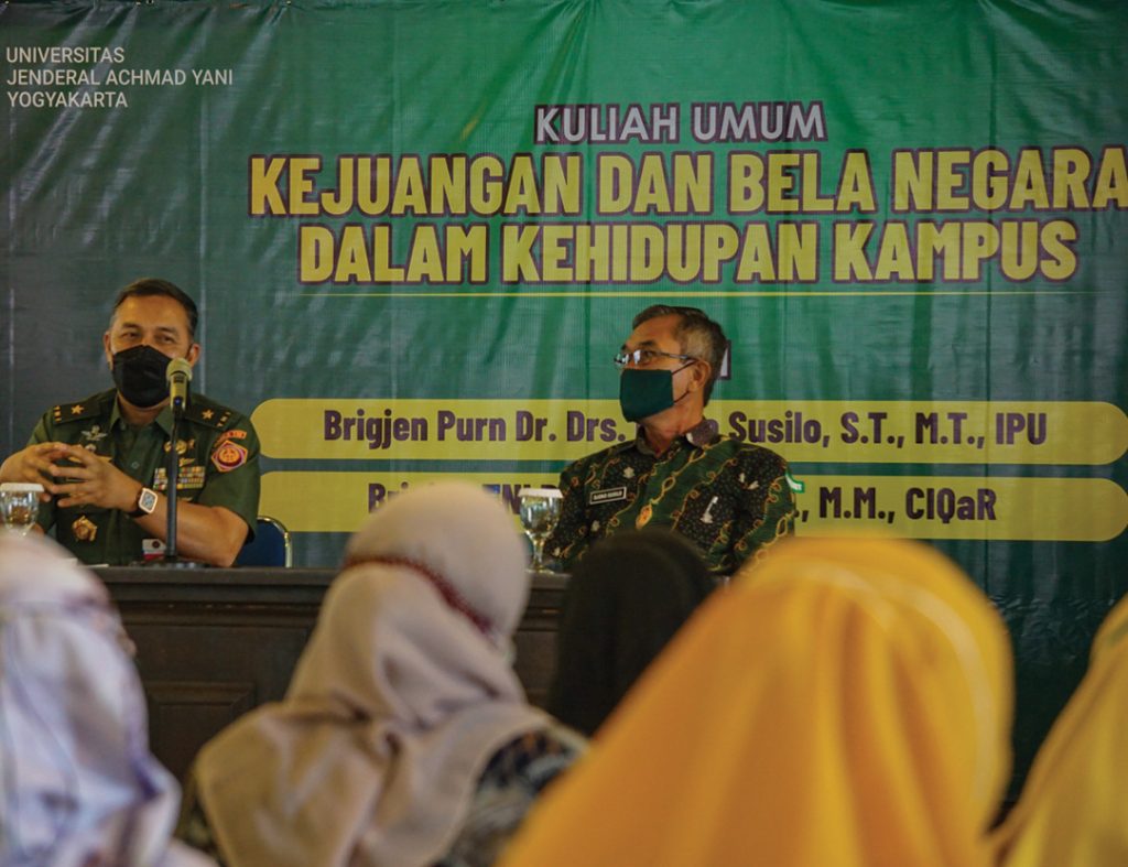 Kuliah Umum Kejuangan Dan Bela Negara Dalam Kehidupan Kampus