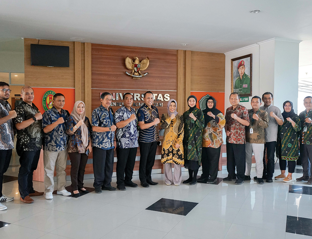 Perkuat Sinergi Sesama Universitas Milik TNI AD, UNJANI Kunjungan ke UNJAYA