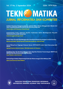 Teknomatika: Jurnal Informatika dan Komputer